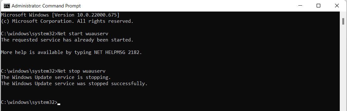 Error Code 80072efd